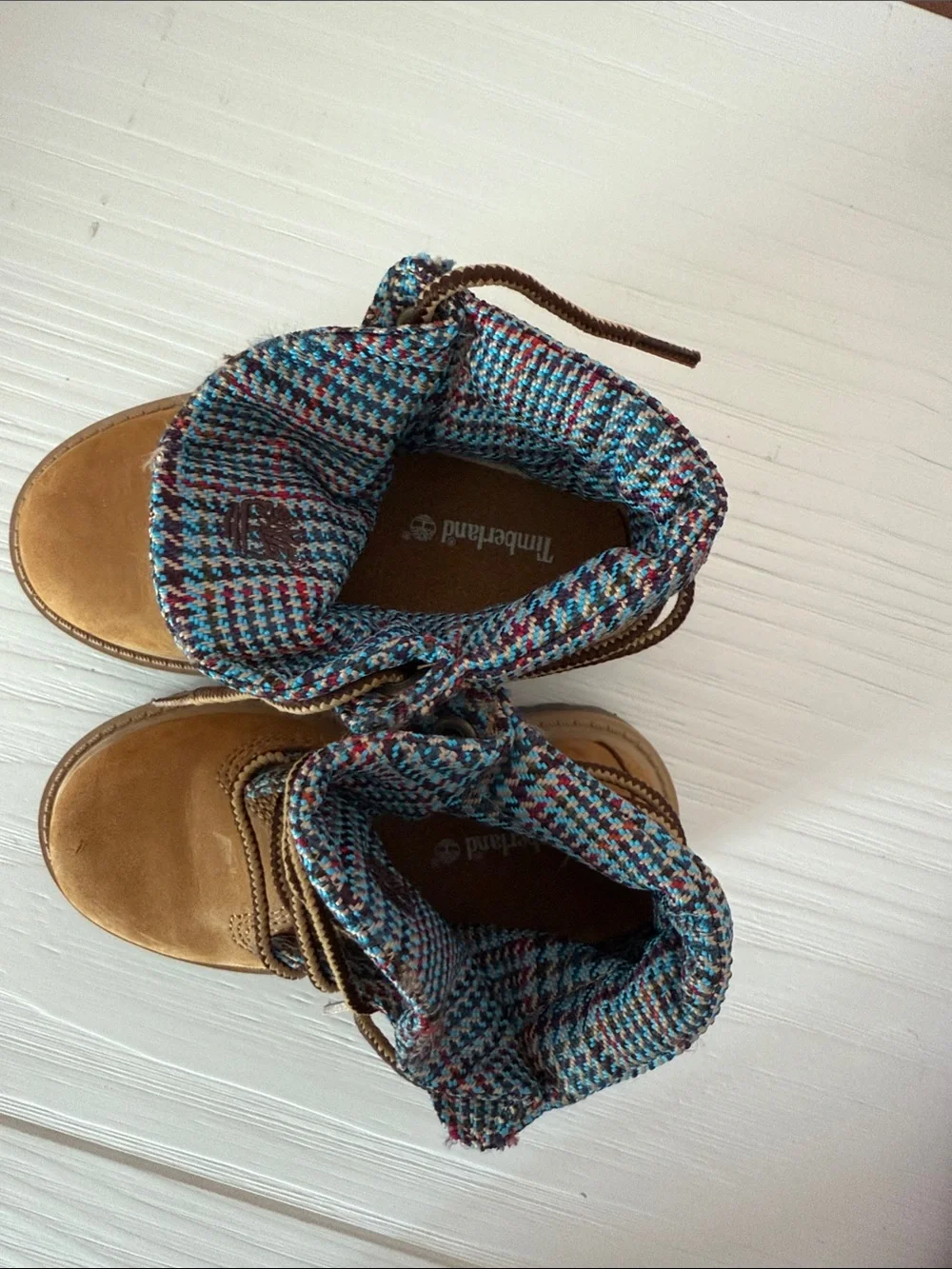 Timberland Slouch Toddler Flannel Boots